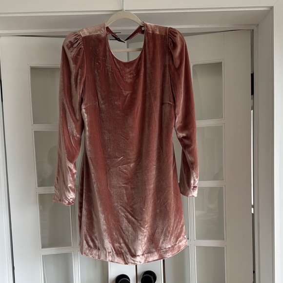 Fleur du Mal Velvet Backless Dress - Picture 1 of 9
